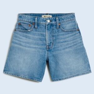 Madewell The Curvy Perfect Vintage Mid-Length Jean Short